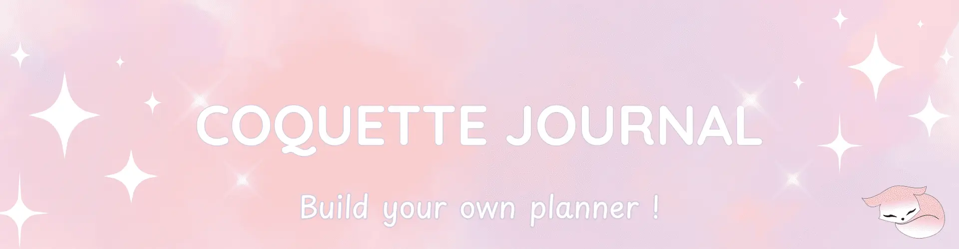 Coquette Journal Banner 1